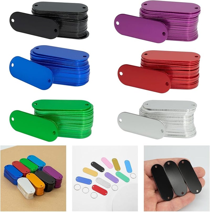 Green Metal Ticket Stainless Steel Permanent Engraving Stamping Identification Outdoor Equipment Labels - Image 2